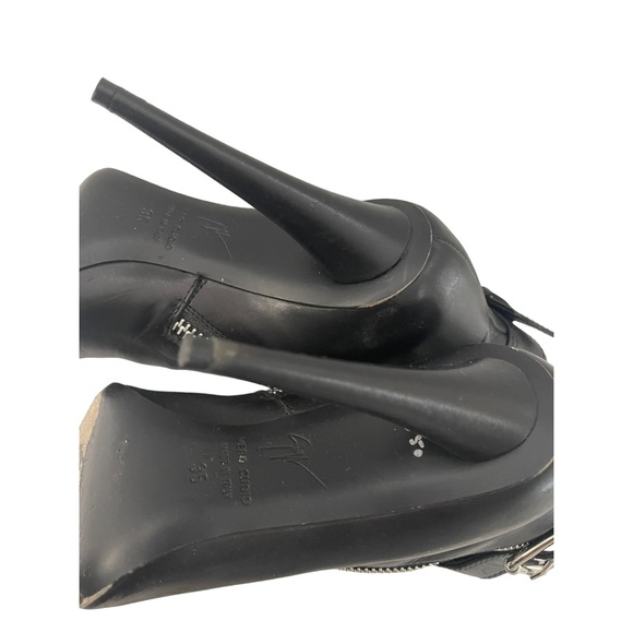 Giuseppe Zanotti Zipper Ankle Boots Size 35 - Picture 6 of 6